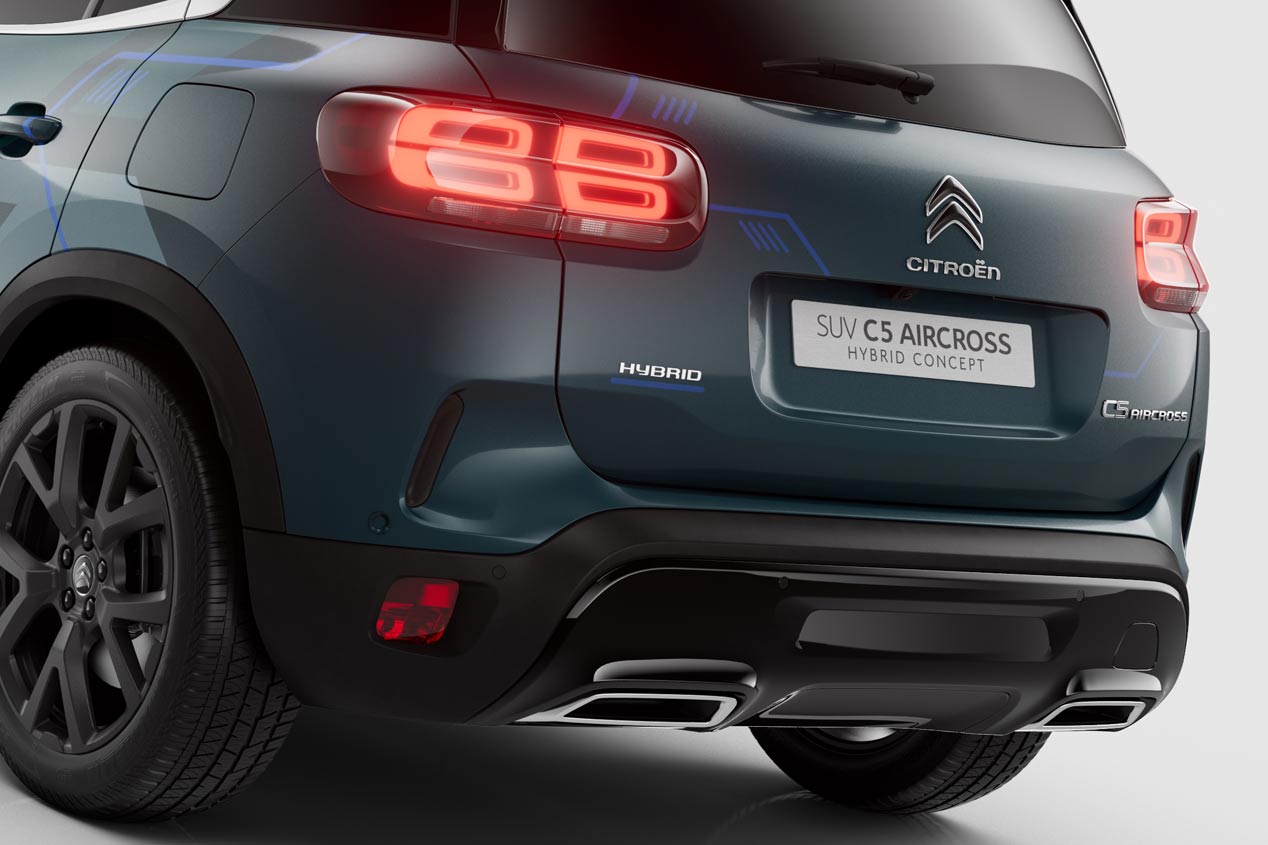 El futuro Citroën C5 Aircross híbrido enchufable, en imágenes