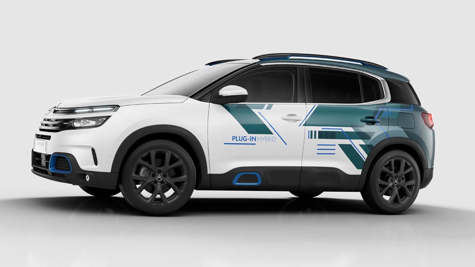 Citroën C5 Aircross Hybrid Concept: nuevo SUV híbrido para 2020