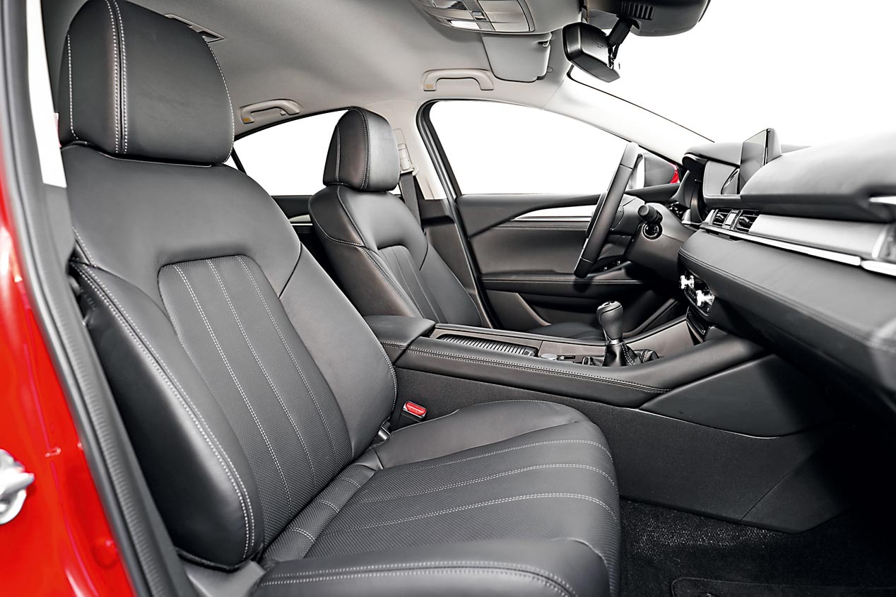 A prueba el Mazda6 de gasolina con motor 2.0 Skyactiv-G 145 CV