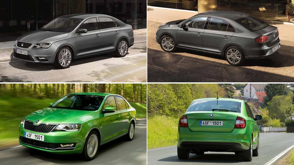 Los Seat Toledo y Skoda Rapid, en oferta por menos de 13.000 euros