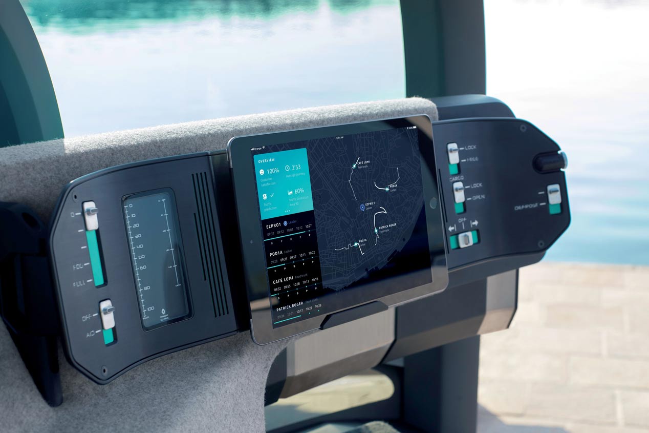 Renault EZ-Pro: las furgonetas de reparto del futuro