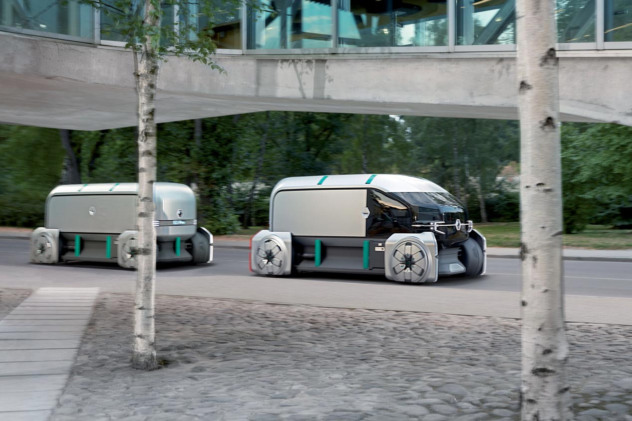 Renault EZ-Pro: las furgonetas de reparto del futuro