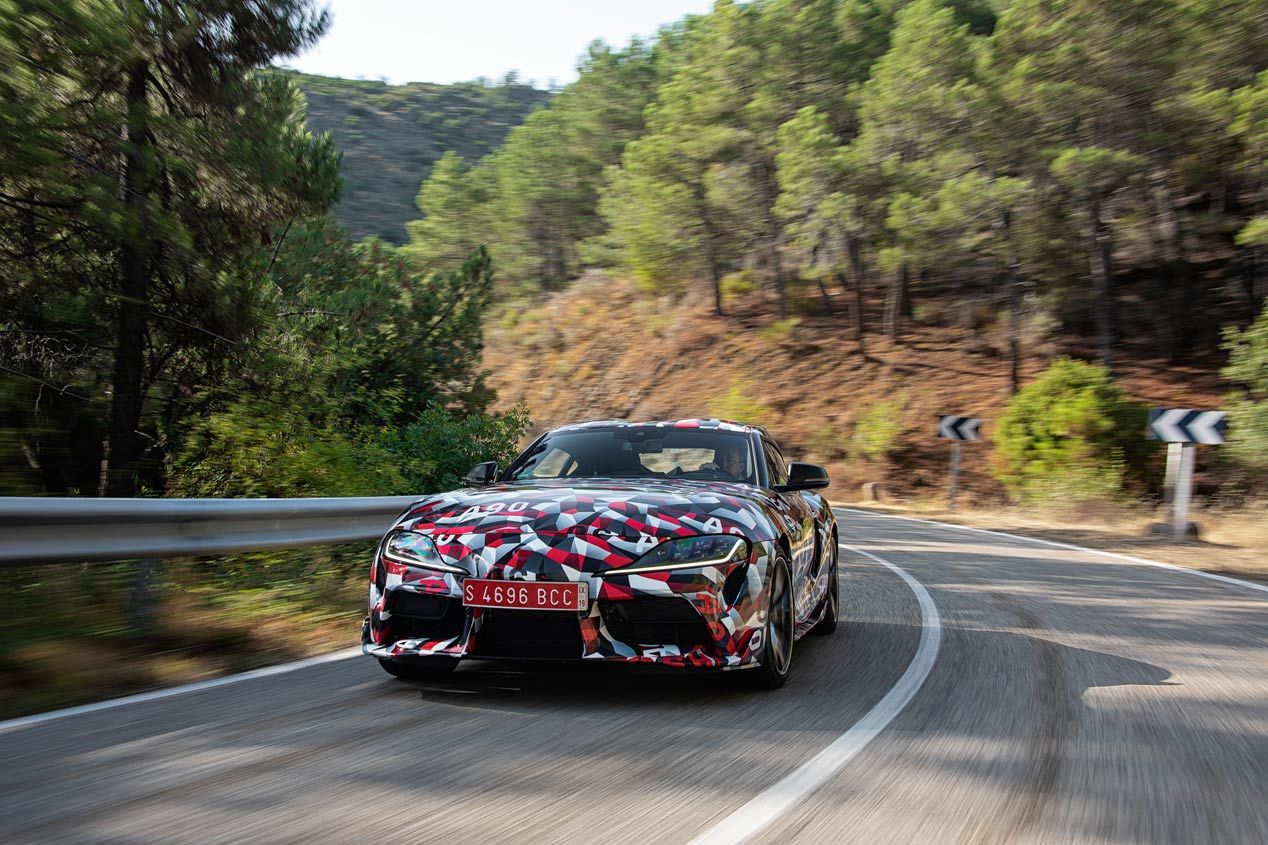 El Toyota Supra 2019, a prueba