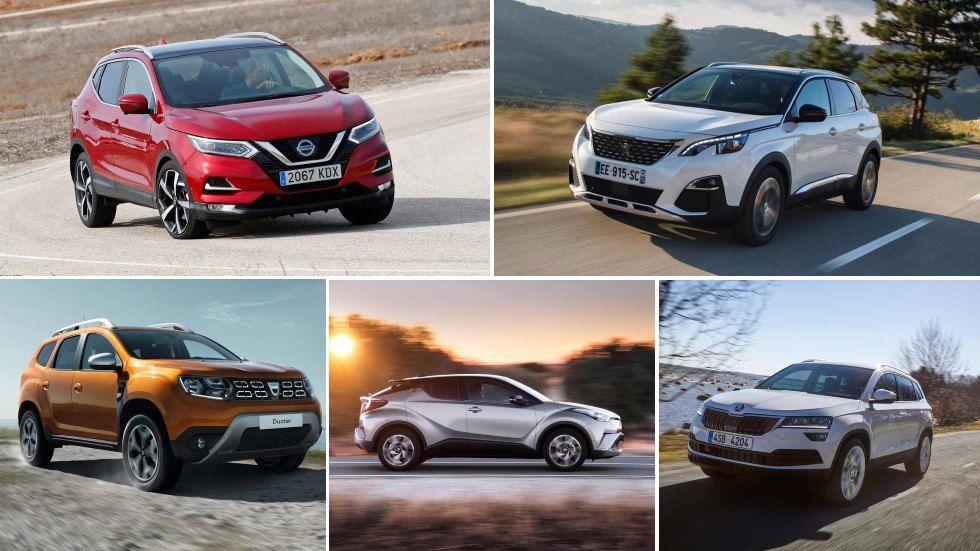 El mejor SUV compacto, en cifras reales: Ateca, 3008, Qashqai, Duster, C-HR…