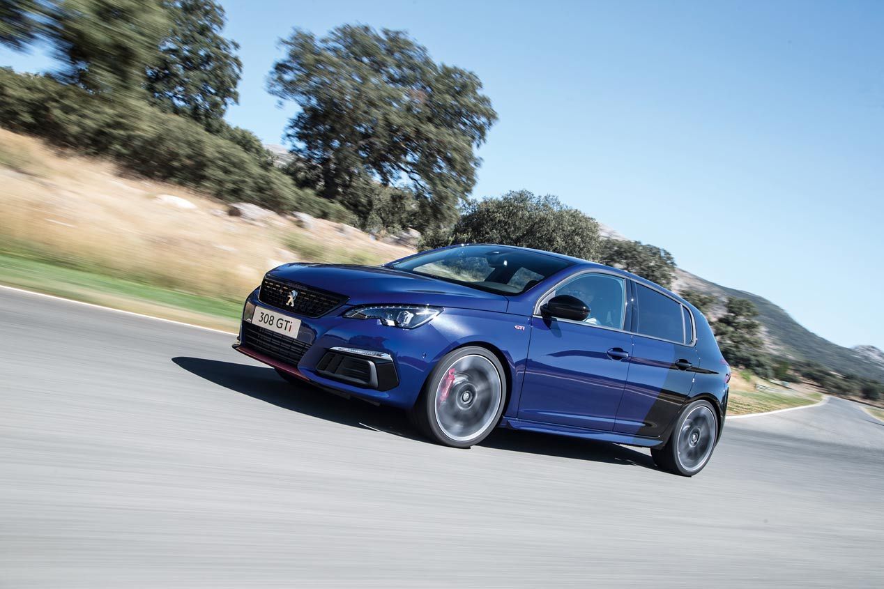 El Peugeot 308 GTi 2019, con filtro de partículas