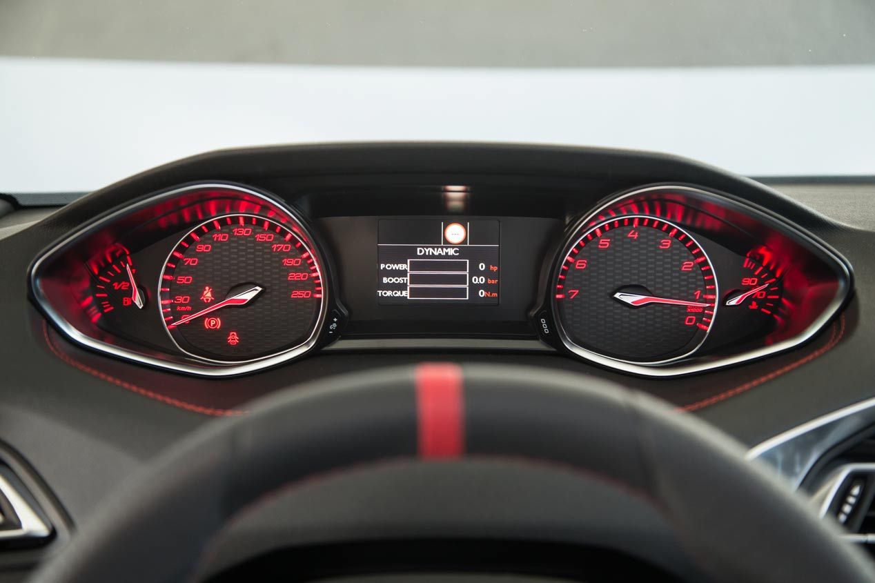 El Peugeot 308 GTi 2019, con filtro de partículas