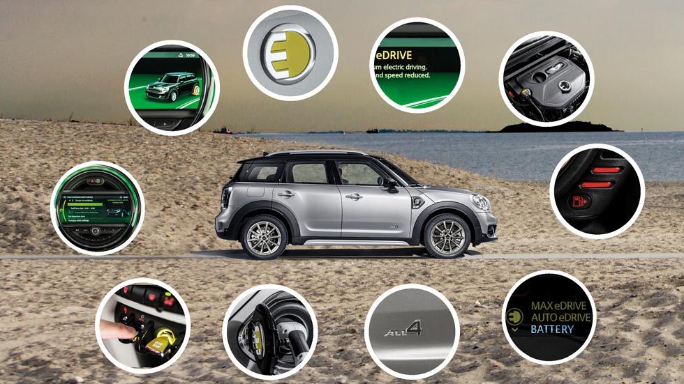 MINI Countryman Híbrido Enchufable: espíritu Mini con cero emisiones