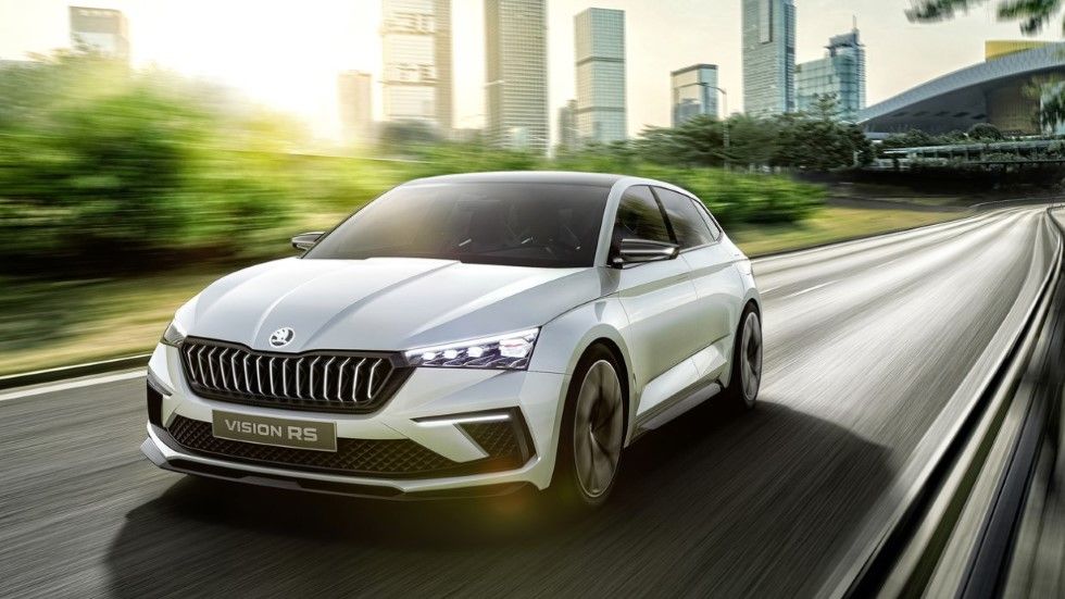 Oficial: Skoda Vision RS, el compacto que sustituirá al Spaceback en 2019