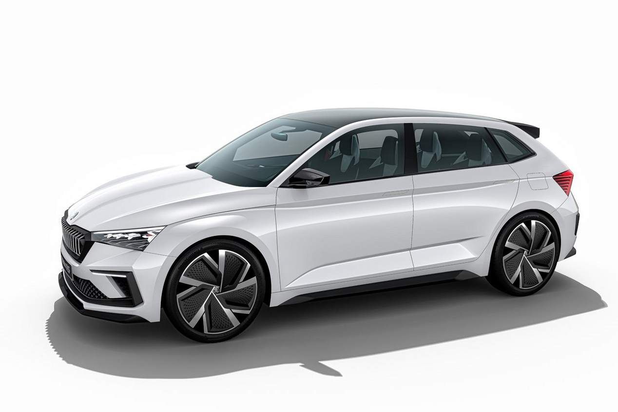 Oficial: todas las fotos del nuevo Skoda Vision RS