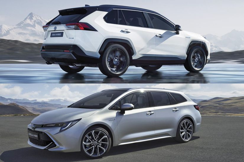 Toyota RAV4 y Corolla hybrid 2019: Más fotos y datos oficiales