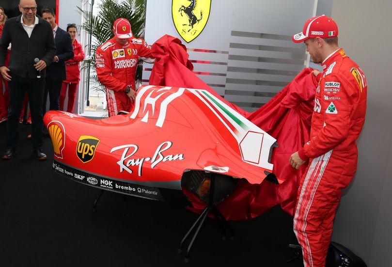 El SF71H con nueva decoración