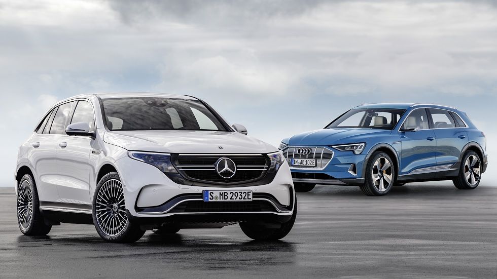 Mercedes EQC y Audi e-tron: el gran duelo SUV eléctrico que viene