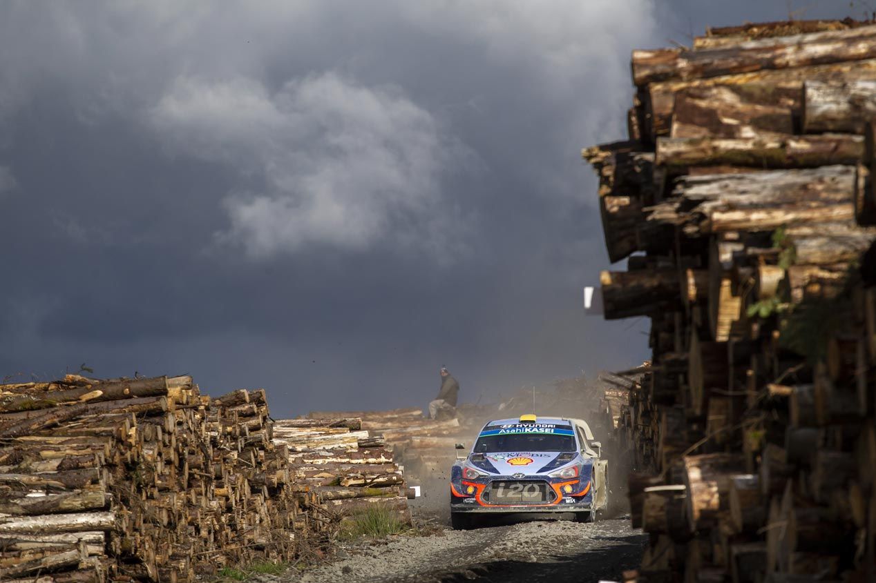 Las mejores fotos del Rally de Gales 2018