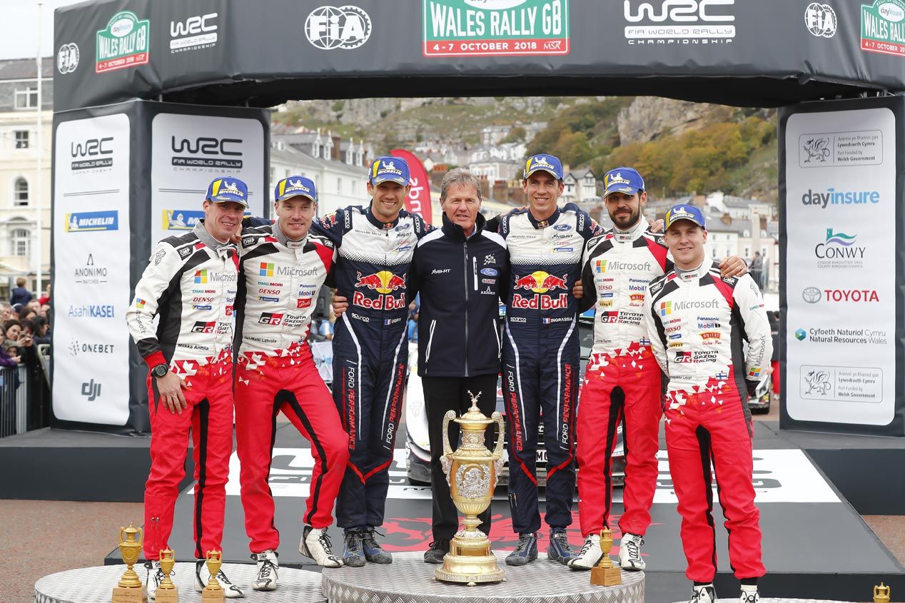 Las mejores fotos del Rally de Gales 2018