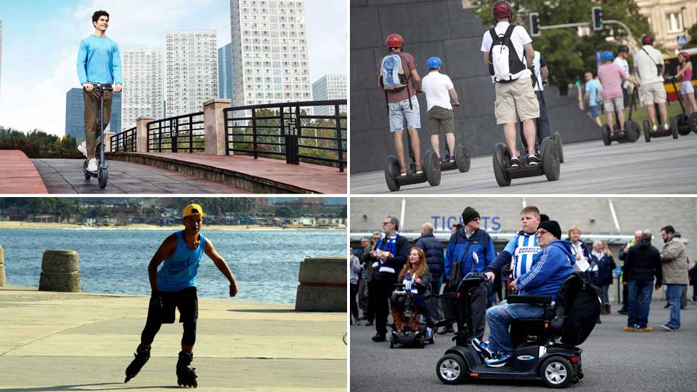 Patinetes eléctricos y sin motor: todo sobre el nuevo medio de movilidad urbana