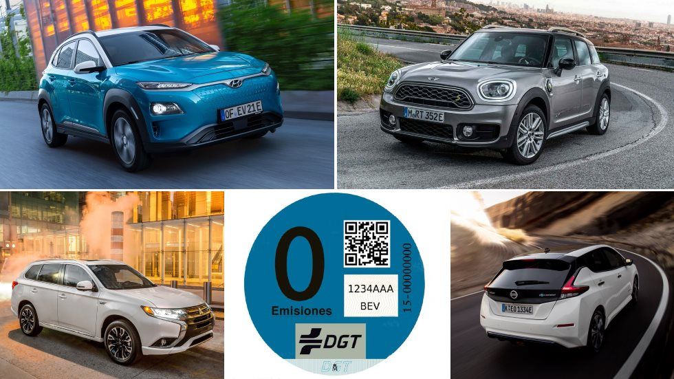Los mejores coches y SUV con etiqueta Cero Emisiones Azul