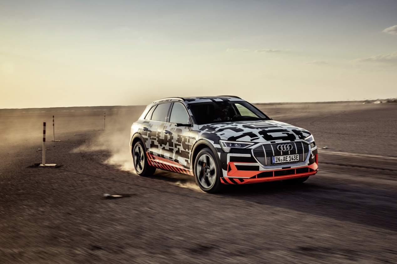 Audi e-tron: primera prueba y fotos del SUV eléctrico