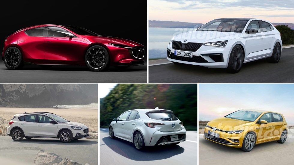 Todos los compactos que llegan en 2019: Golf, Mégane, León, Corolla, Mazda3…