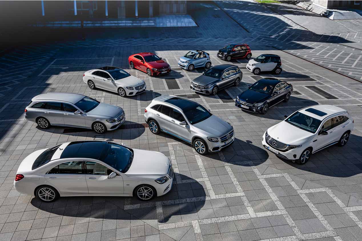 Mercedes desvela su futuro eléctrico: Clase C, E, S, EQC…