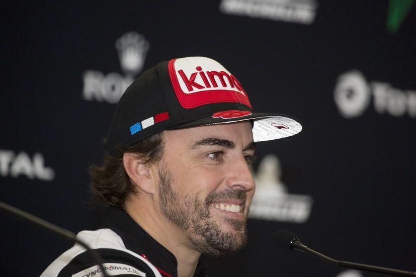 Alonso, feliz tras su pole position