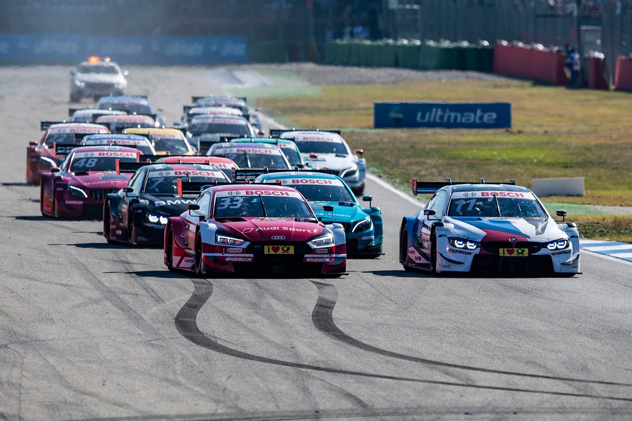 Mercedes se va del DTM por la puerta grande