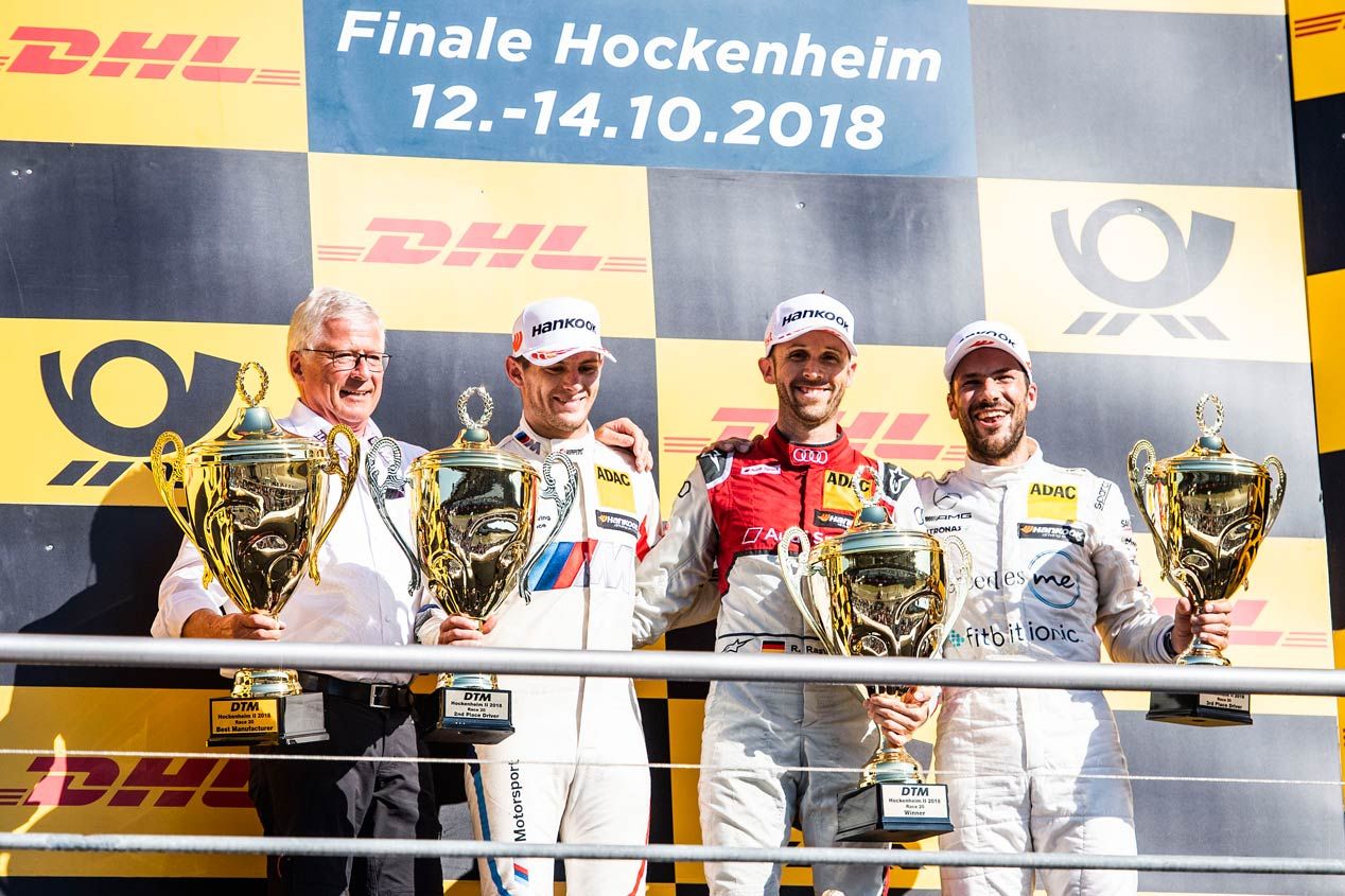 Mercedes se va del DTM por la puerta grande