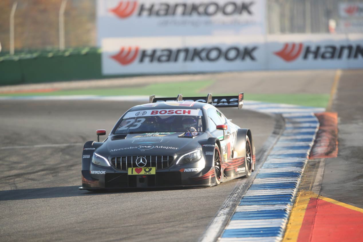 Mercedes se va del DTM por la puerta grande