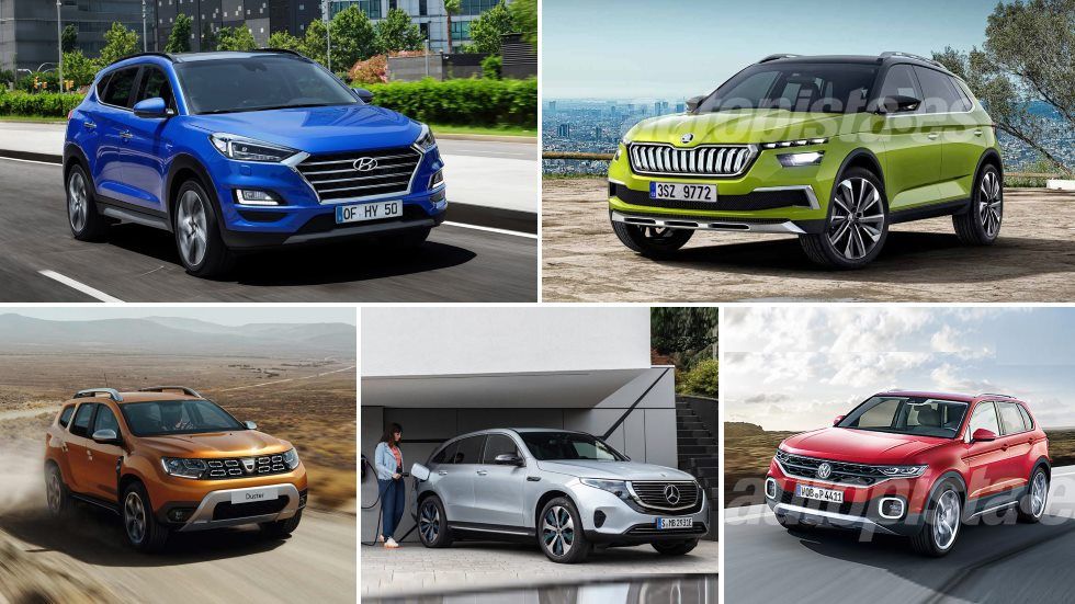 Todos los SUV que llegan en 2019: Kuga, Kadjar, 2008, Tucson, Duster, Tarraco…