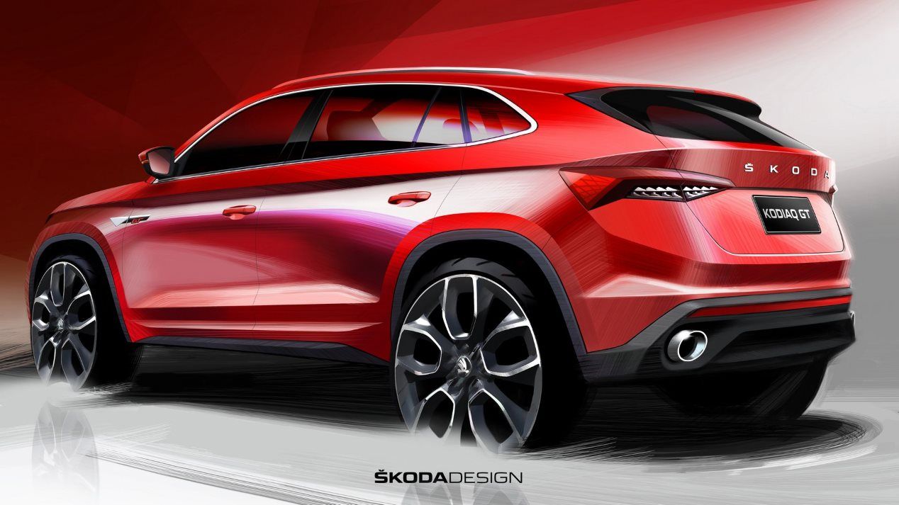 Skoda Kodiaq GT: primeras fotos oficiales del SUV coupé