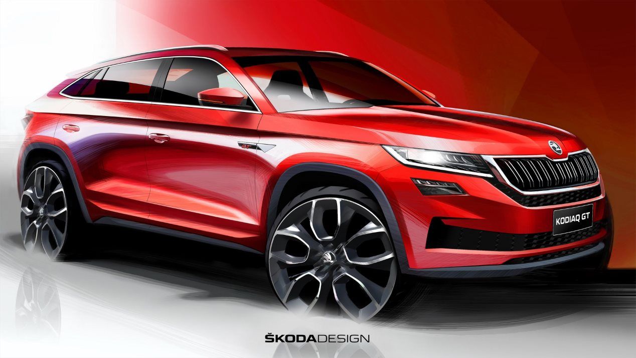 Skoda Kodiaq GT: primeras fotos oficiales del SUV coupé