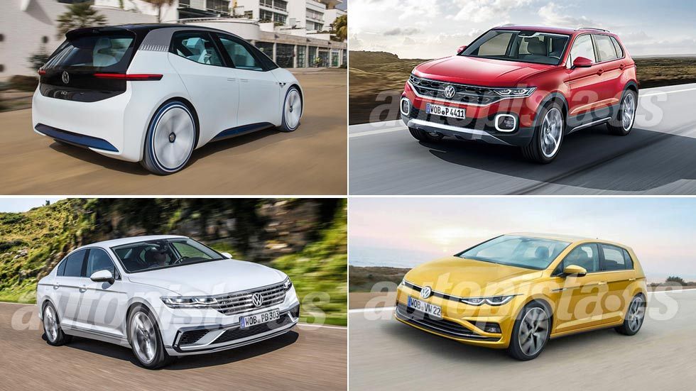 Todos los nuevos Volkswagen que llegan en 2019: Golf, Passat, T-Cross…