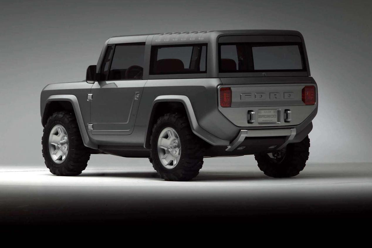 El Ford Bronco renacerá en 2020 como un auténtico 4x4