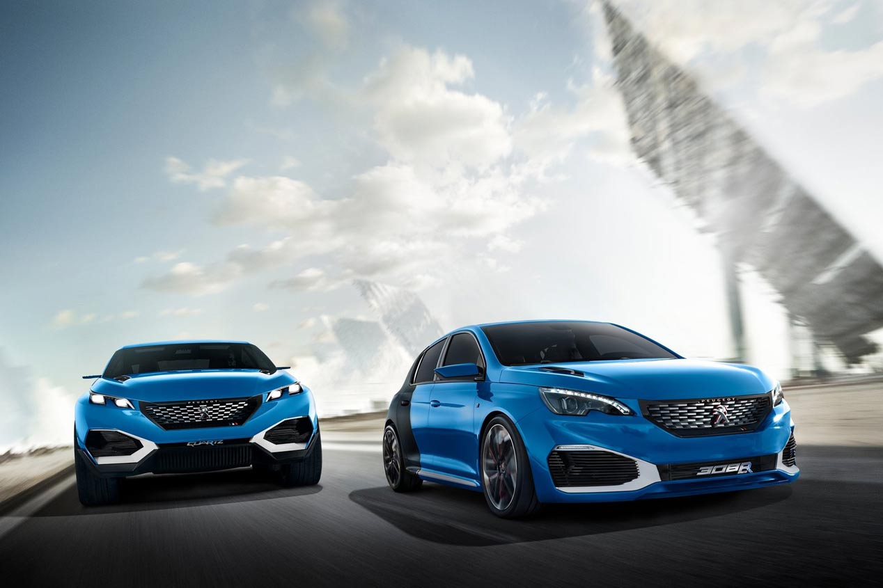 Los nuevos Peugeot deportivos R y GTi serán eléctricos o híbridos