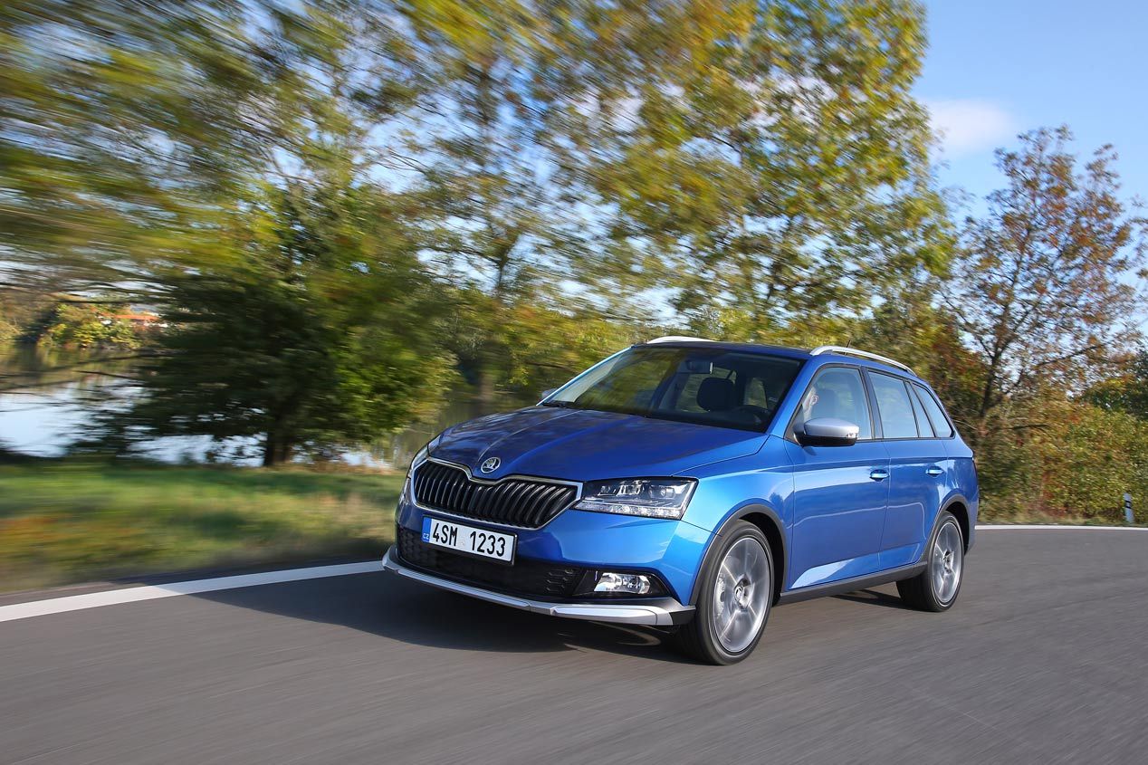 El Skoda Fabia Combi Scoutline, en imágenes