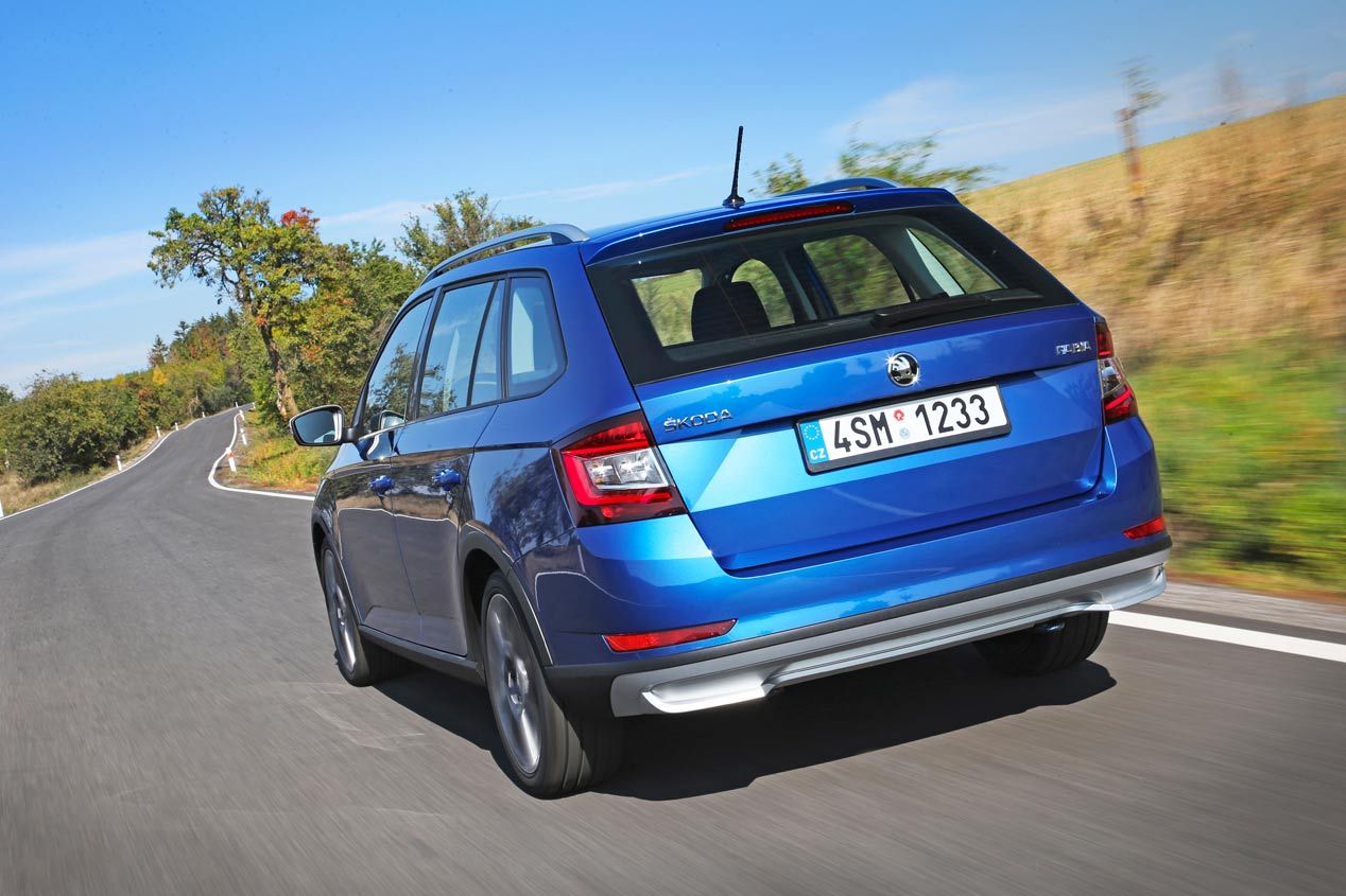 El Skoda Fabia Combi Scoutline, en imágenes