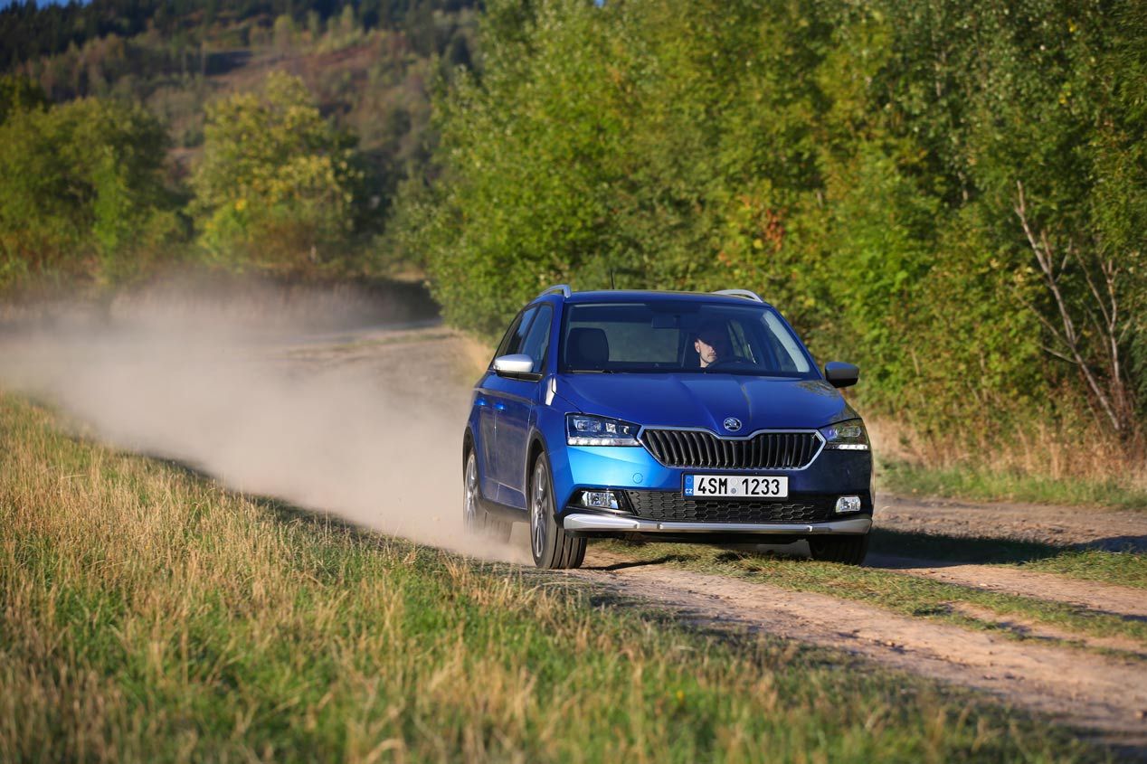 El Skoda Fabia Combi Scoutline, en imágenes