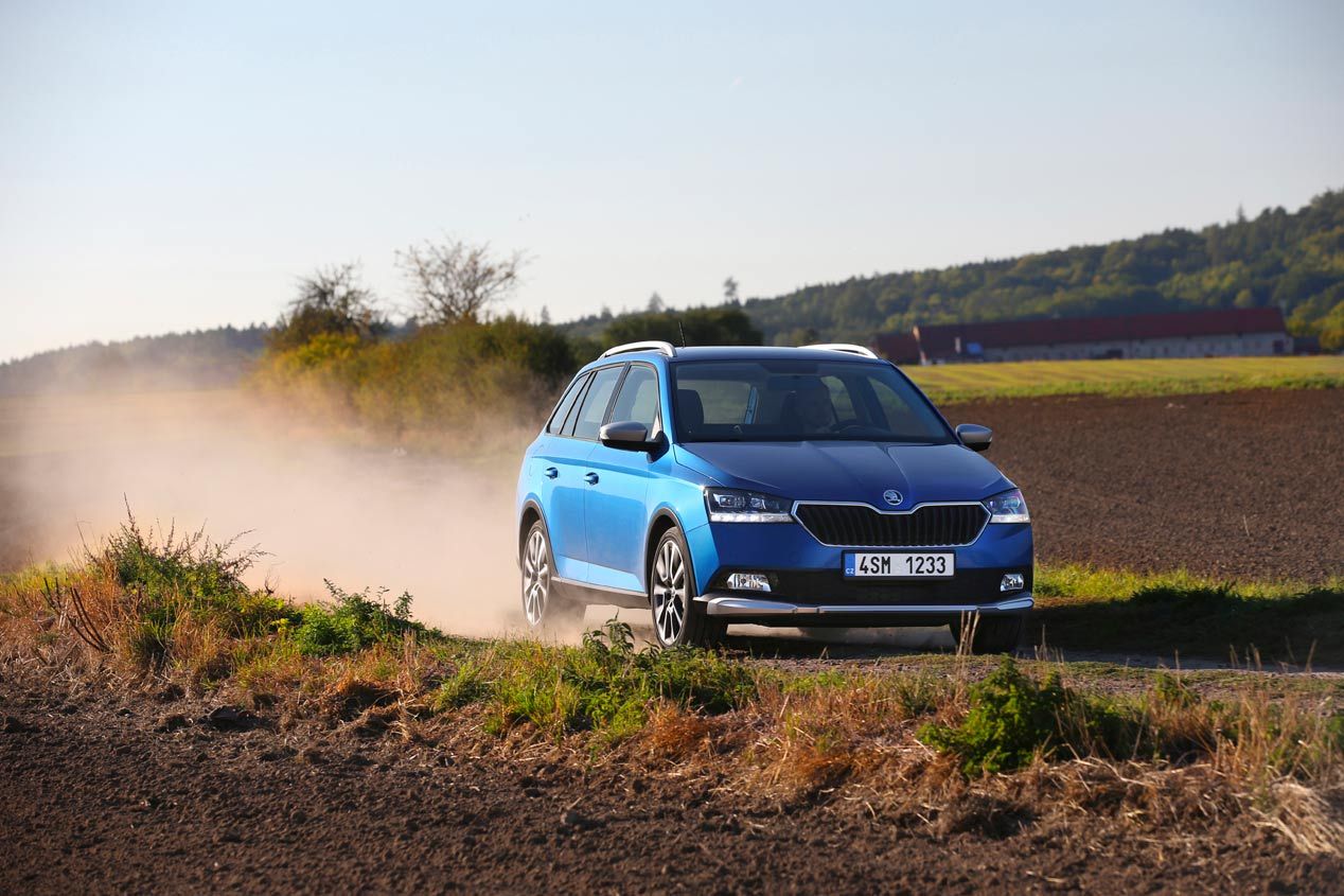 El Skoda Fabia Combi Scoutline, en imágenes