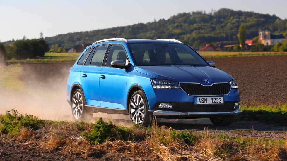 Skoda Fabia Combi Scoutline: así es el Fabia más campero
