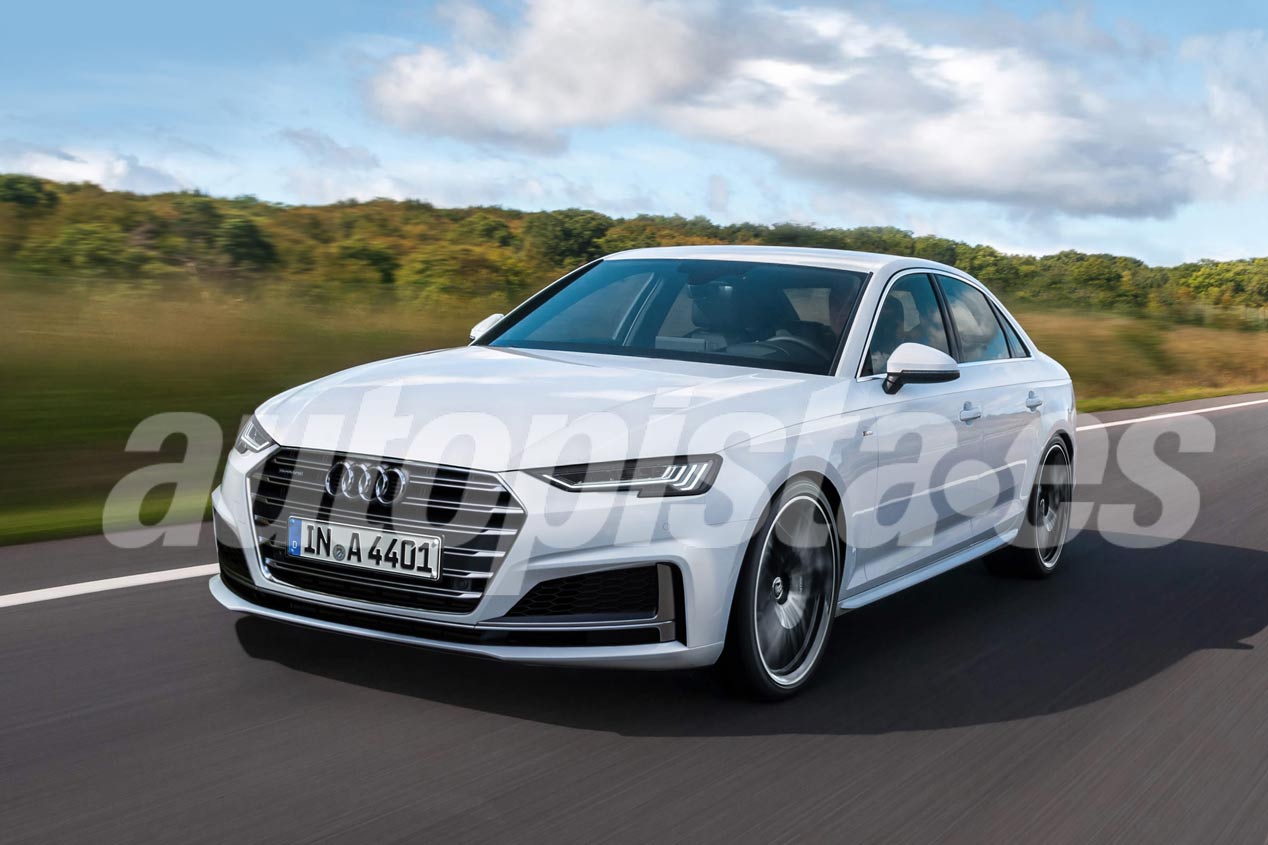 El Audi A4 2020 y el Mercedes Clase C 2021, en imágenes