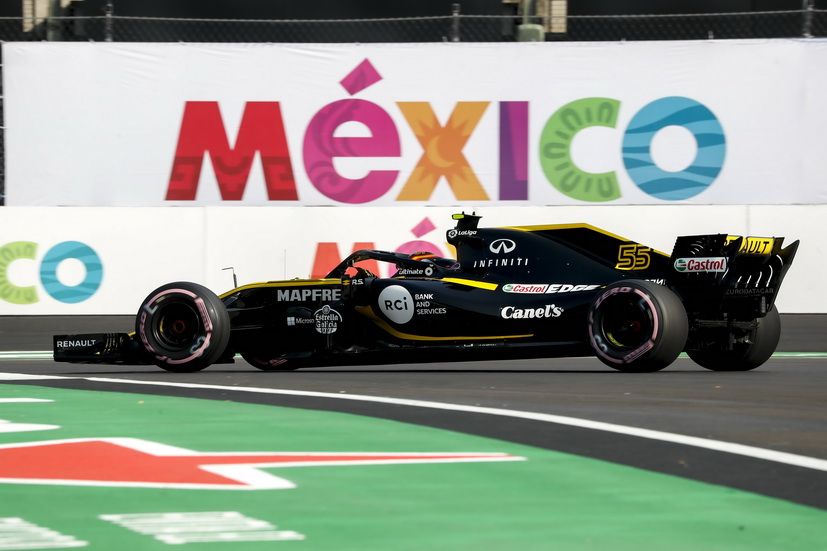 GP de México: Sainz se calificó en la octava posición