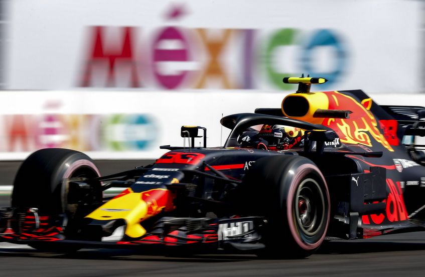 Max Verstappen durante los libres