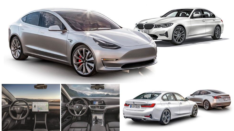 Tesla Model 3 vs BMW Serie 3: el Tesla llega en 2019, ¿es mejor que el BMW?