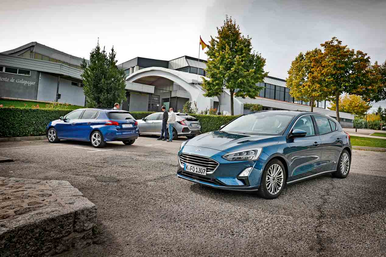 Comparativa: Ford Focus, Honda Civic y Peugeot 308: ¿qué compacto es mejor?