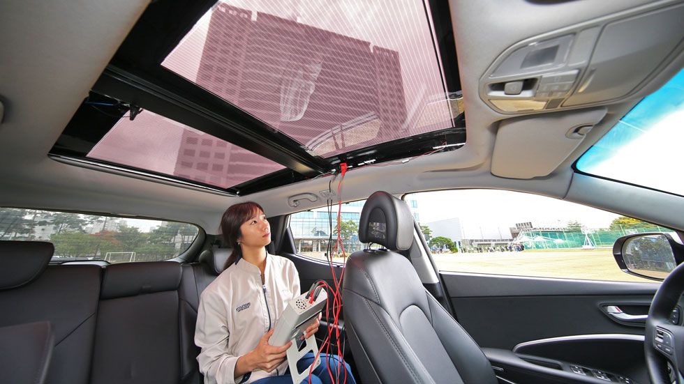 Kia y Hyundai revelan un nuevo sistema de carga solar para coches