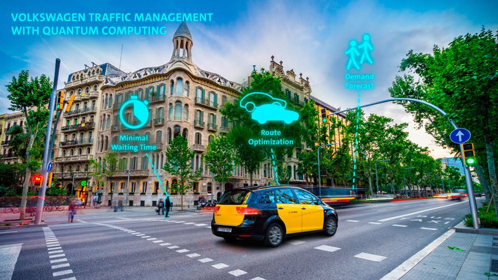 VW quiere probar algoritmos cuánticos para gestionar el tráfico de las ciudades