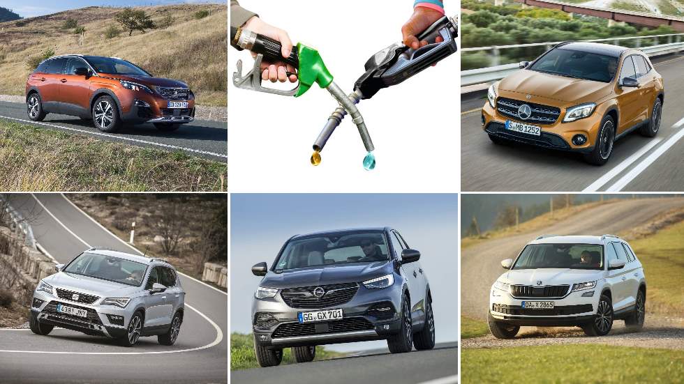 Ateca, 3008, Grandland X, GLA y Kodiaq: ¿qué interesa más, Diesel o gasolina?