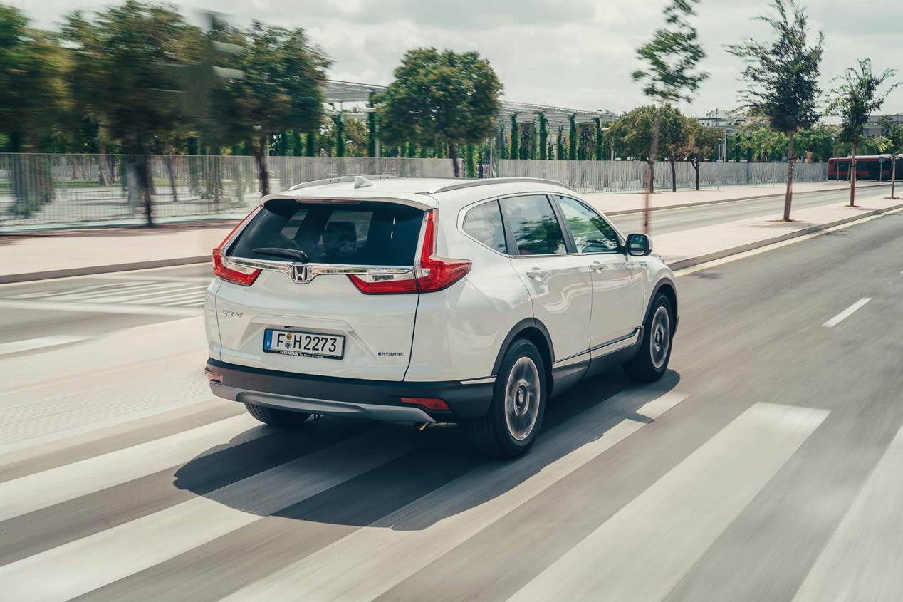 Nuevas fotos del Honda CR-V Hybrid 2019