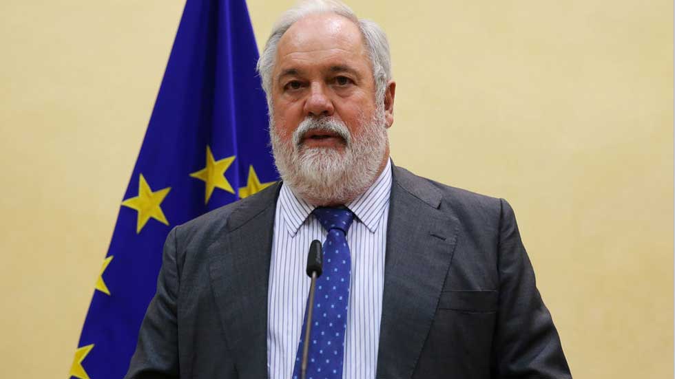 Miguel Arias Cañete, comisario europeo de Acción por el Clima y la Energía