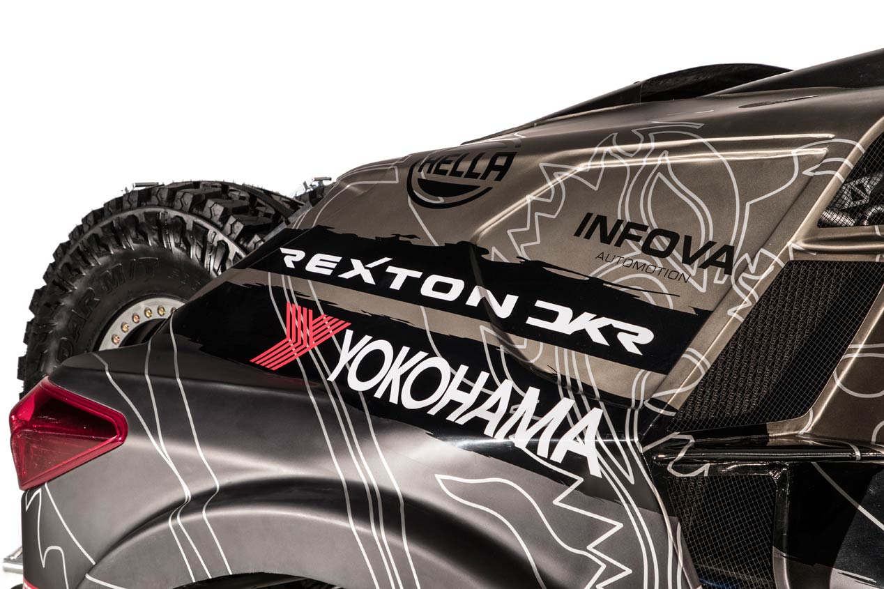Así es el SsangYong Rexton DKR para el Dakar 2019