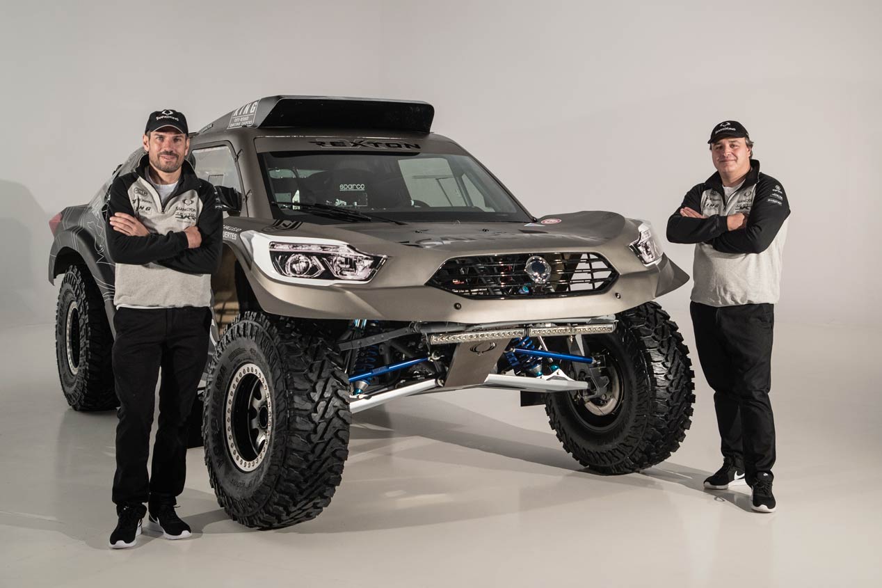 Así es el SsangYong Rexton DKR para el Dakar 2019